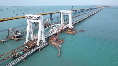 Pamban bridge